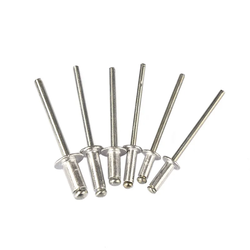 Ensemble de riveteuses en aluminium robuste, pistolet à rivets Pop et 120 pièces, Kit d'assortiment de Rivets aveugles, outils manuels, écrou à rivets, jeu d'écrous