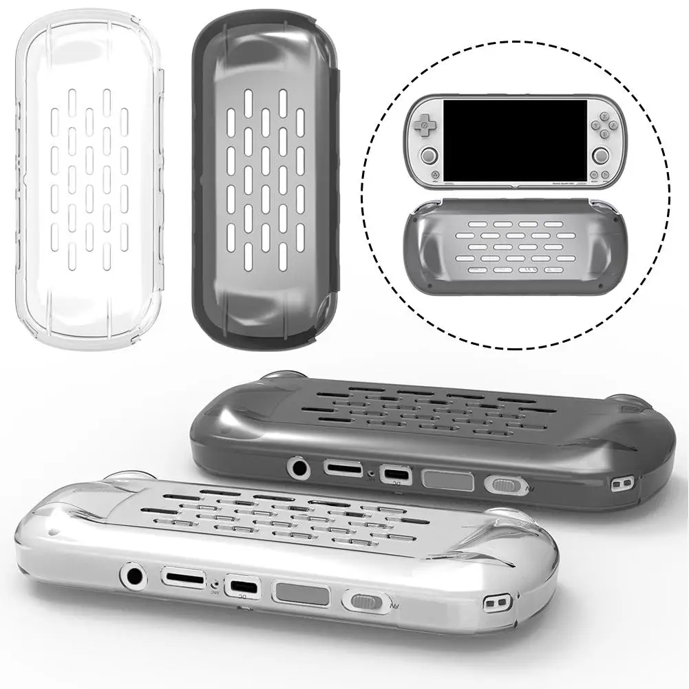 For TRIMUI SMART PRO Handheld Protective Cover TRIMUI SMART PRO Game Case Cover Transparent Protective Cover