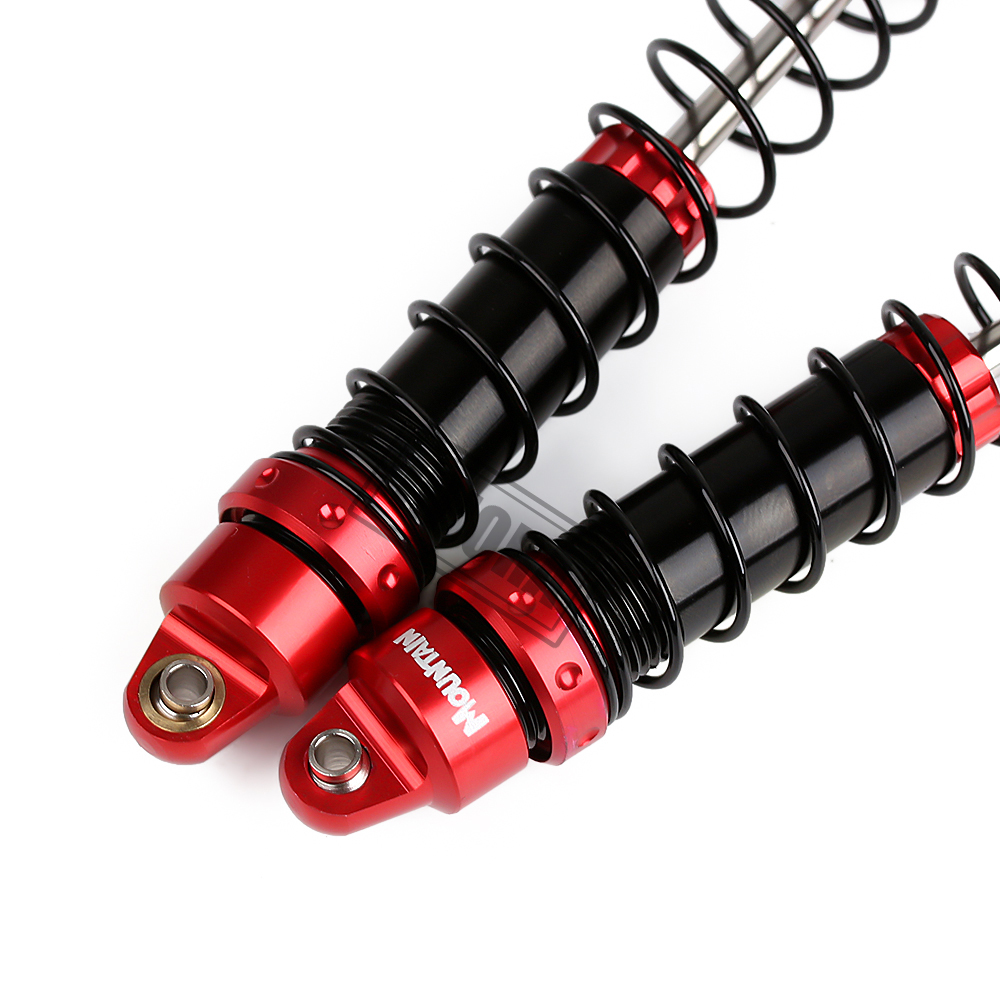 Amortiguador de aluminio INJORA 90/100/110/120mm amortiguador para 1/10 coche trepador de control remoto Axial SCX10 90046 Capra AXI 231017   TRX-4 Gen8