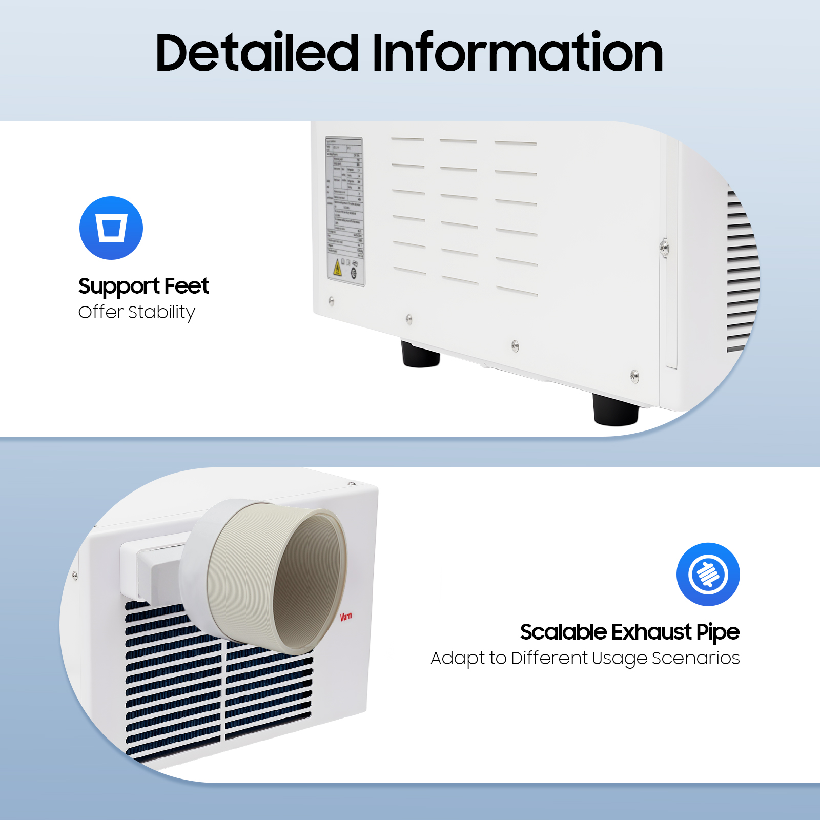 Draagbare airconditioner 280W halfgeleider koelkast timingfunctie afstandsbediening voor binnenkoeling