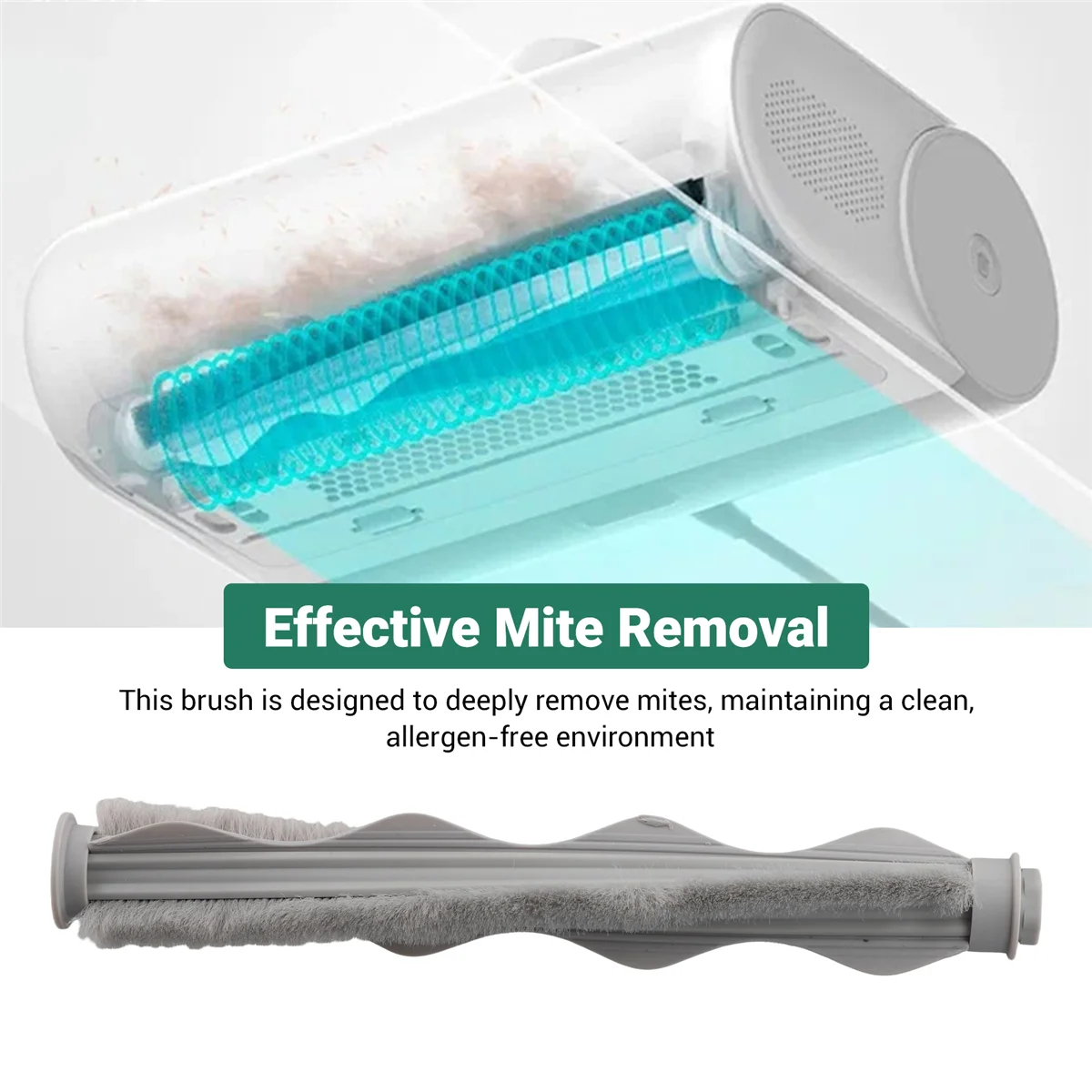 A72P Mite Removing แปรงแปรงลูกกลิ้งสําหรับ MJCMY01DY ในครัวเรือนเครื่องดูดฝุ่นแบบใช้มือถือไร้สายอุปกรณ์เสริม