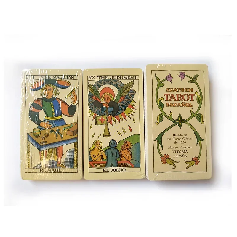 Juego de mesa de Tarot, cartas divertidas, juego de Tarot español clásico, 22 Uds./78 Uds.