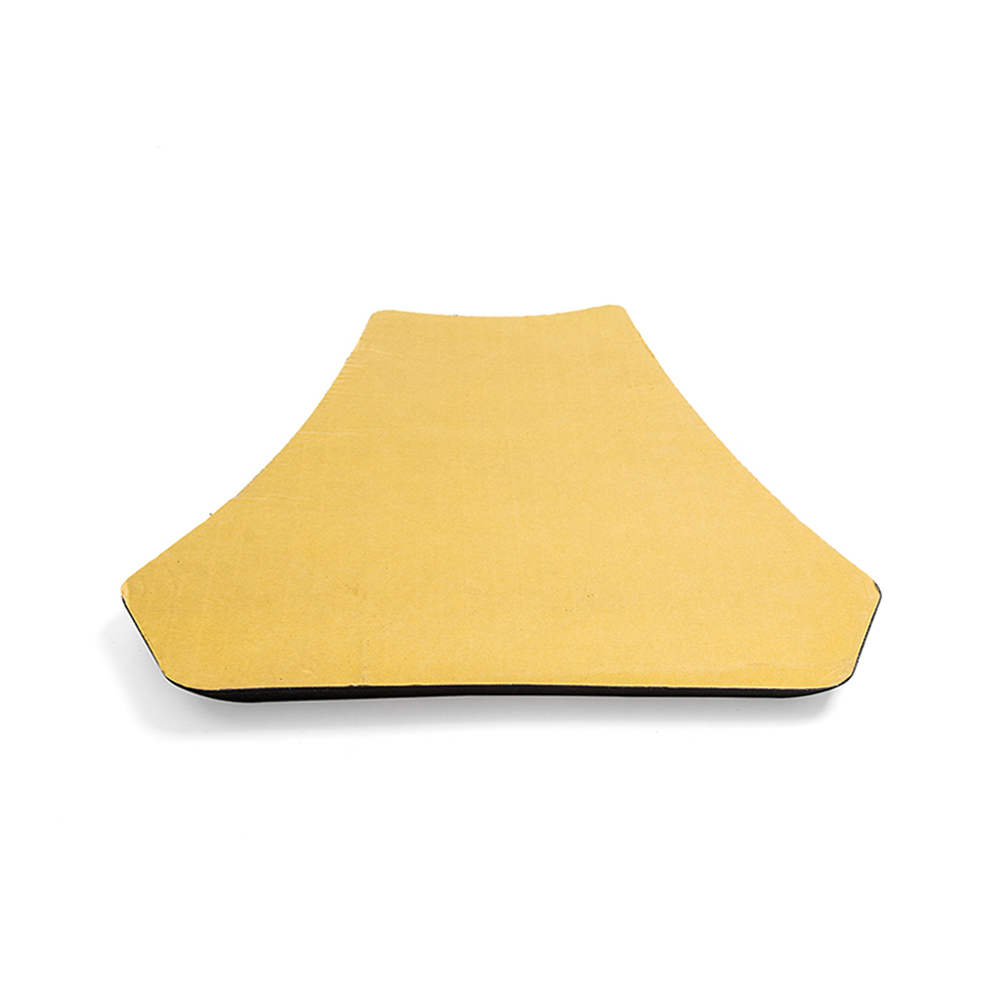 Almofada de assento de espuma para corrida de motocicleta, preta, universal, 15mm/20mm de espessura, para yamaha honda ducati