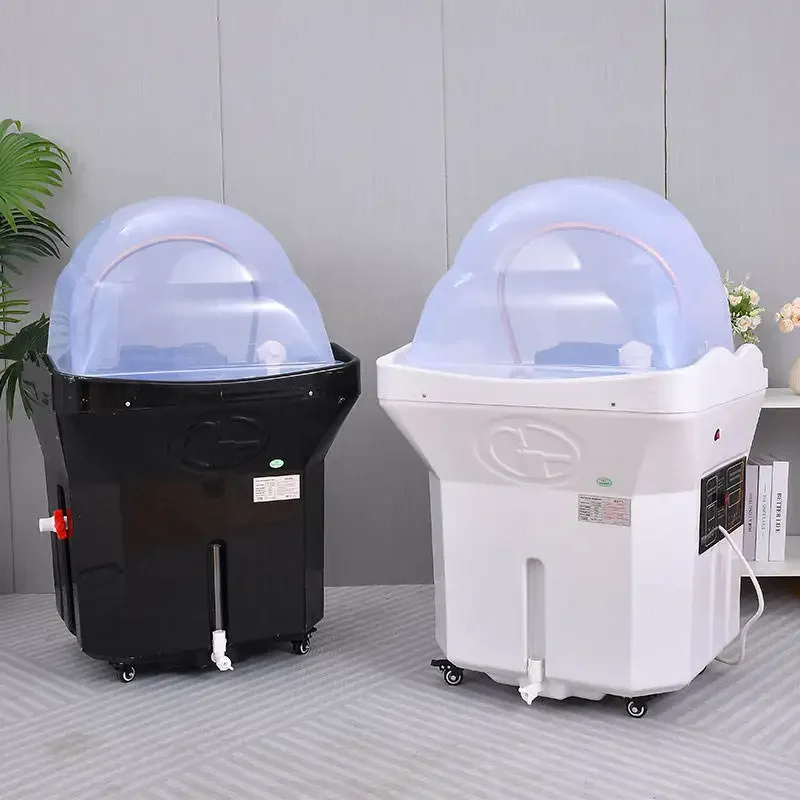 Nuovissima circolazione dell'acqua comoda attrezzatura termale portatile con fumigatore, può essere utilizzata nel salone di bellezza