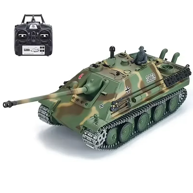 戦闘タンクパンツァードイツのヒョウ2a6 rc,3889 heng long,軍用車両,射撃玩具,2.4ghz,4x4, 1:16