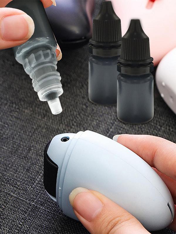 Black Ink Oil Black Ink Refills Stamp Refill Ink Multipurpose Replacement Ink Portable Refill Ink Stamp Roller Accessories