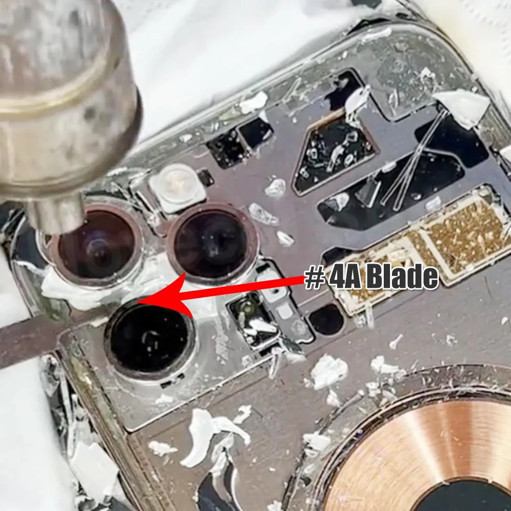バックガラス削除ブレーカーナイフ iPhone 11 12 13 14 15 Plus Pro Max 携帯電話修理リアハウジングケース分解ツール