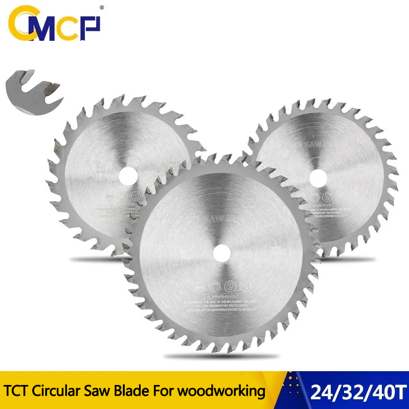 CMCP 89/115มม.ใบเลื่อยวงเดือน24T/32T/40T คาร์ไบด์ Tipped Saw Blade สำหรับเครื่องบดมุม TCT ใบเลื่อยไม้ตัดแผ่น