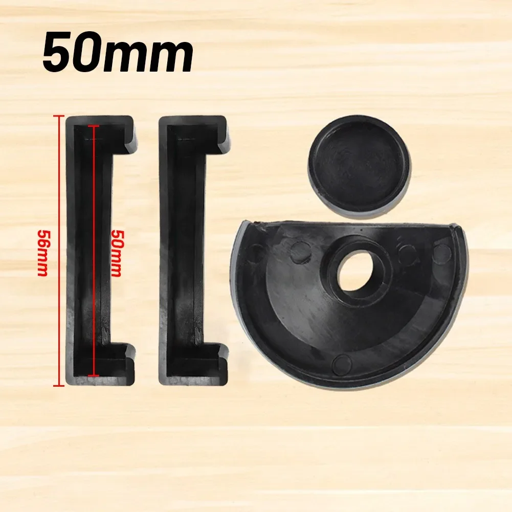 4Pcs/Set Bench Vise Rubber Pad 360 Degree Table Vice Protector Pads Bench Clamp Anti-Slip Mats 50/60/70mm fixed parts tools kit