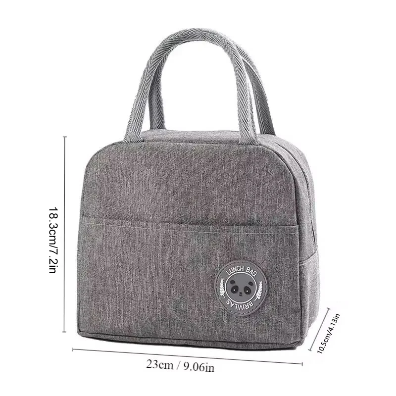 Borsa per il pranzo isolata Borsa Bento isolante Borsa per riso in foglio di alluminio Confezione per pasti Borsa per il pranzo Bento per studenti Borsa isolante
