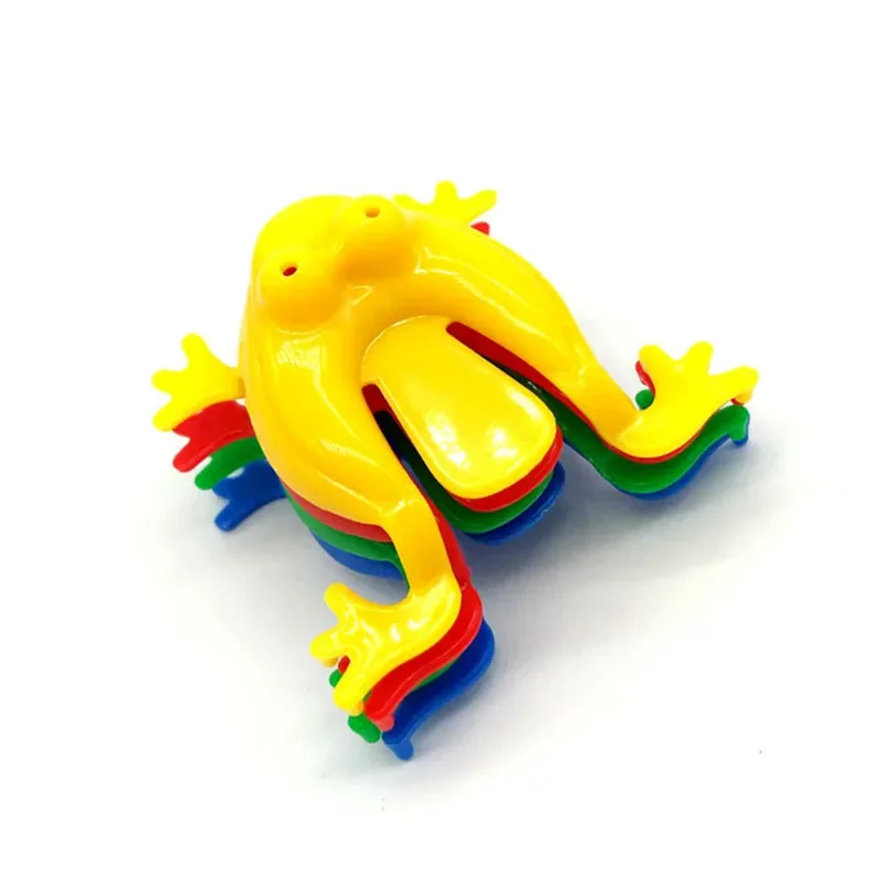 10 Pcs กบกระโดด Bounce Fidget ของเล่นสำหรับเด็ก Novelty Assorted ความเครียด Reliever ของเล่นเด็กวันเกิดของขวัญ Party Favor