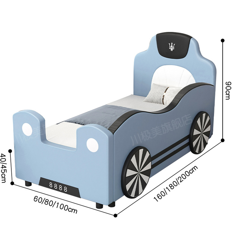 Cama moderna y única para niños, mueble De Dormitorio De lujo, bonito, desván, Villa De bebé