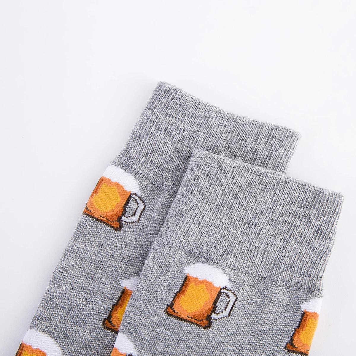 5-6 pares de nuevos calcetines de algodón peinado de alta calidad para hombres y mujeres, calcetines divertidos informales novedosos de moda feliz para monopatín para hombres