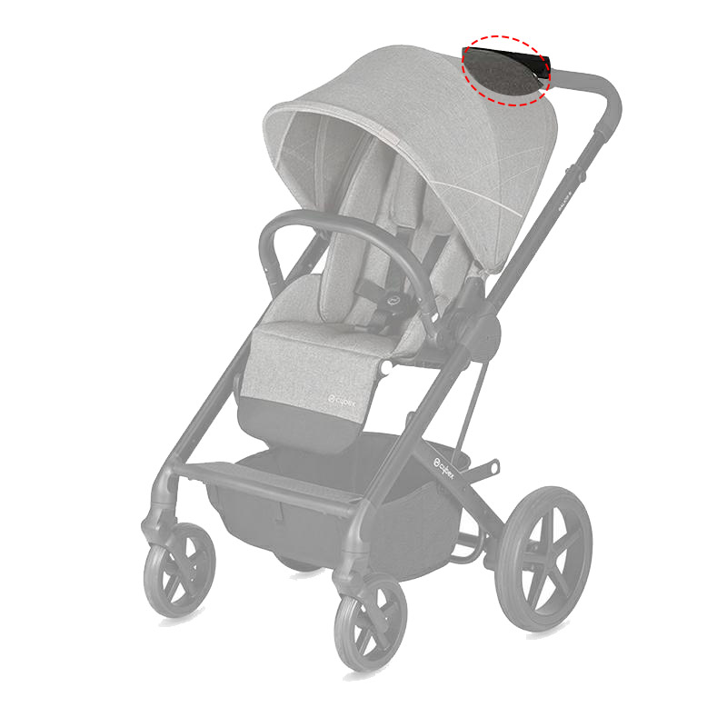 Llave para asiento de cochecito para Cybex Priam 2/3/4 Mios 2/3 Balios S Lux, regulador de respaldo para cochecito de bebé, interruptor de ajuste de placa trasera