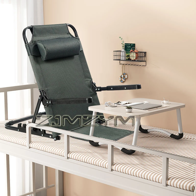Multifunctional Lifting Bed Backrest Folding for Adult Adjustable Angle Back Rest Steel Large 6/7 Gears