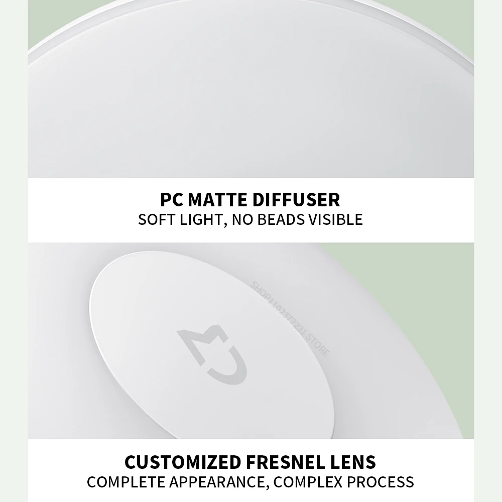Xiaomi Mijia Luce notturna a induzione a LED 2 lampade Luminosità regolabile Sensore intelligente a infrarossi per il corpo umano con base magnetica
