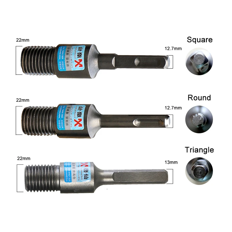 M22 SDS Plus Bohrer Adapter Anschlüsse Für Elektrische Hammer Elektrische Bohrer Konverter Diamant Kern Bohrer Bits Interface Adapter