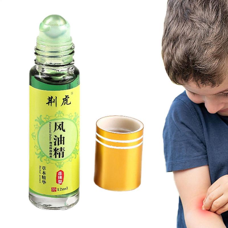 Шариковое эфирное масло мяты Натуральное освежающее масло мяты перца 12 мл Предварительно растворенное натуральное чистое эфирное масло мигрени