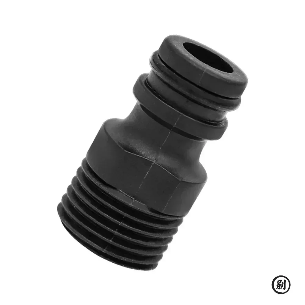 2 Stück 2-Gewinde-Wasserhahn-Adapter, Schnellverbinder für Gartenschläuche, Bewässerungsrohrverschraubungen für die Gartenarbeit