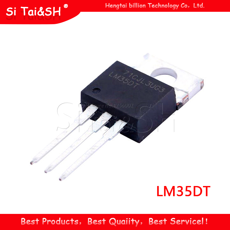 2pcs LM35DT  LM35  LM35D Data system