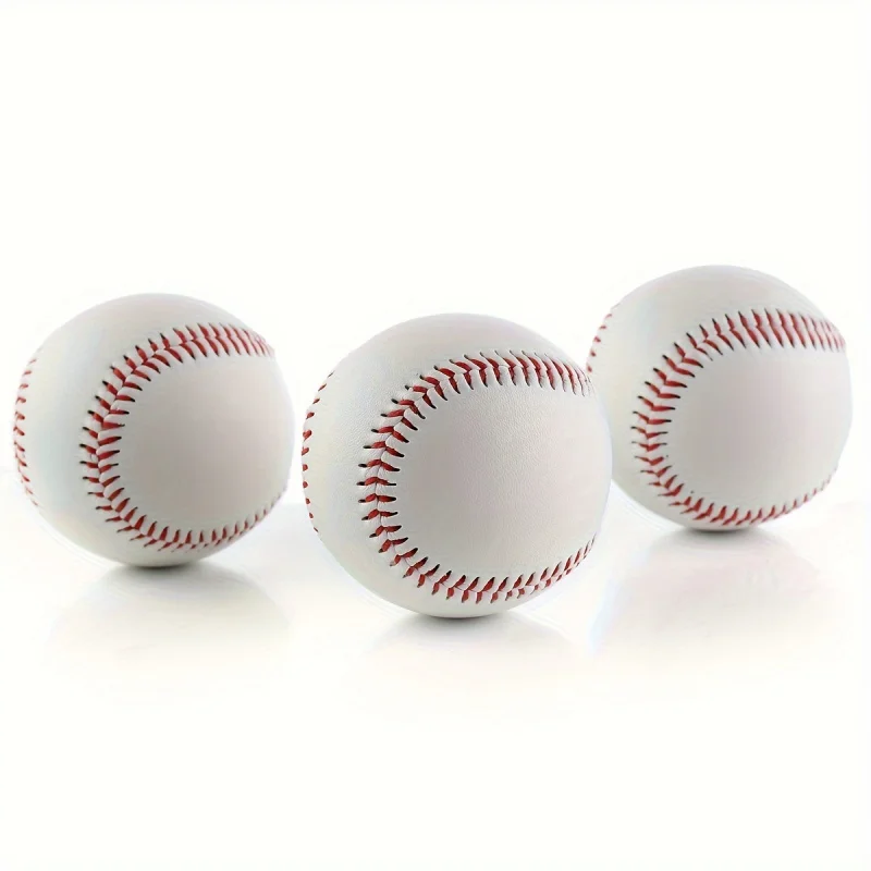 1 Stück 9 #   Softball-Hardball-Trainingshonkeball, handgefertigte Bälle, geeignete Sicherheits-Baseballs für das Baseball-Pitching-Übungstraining