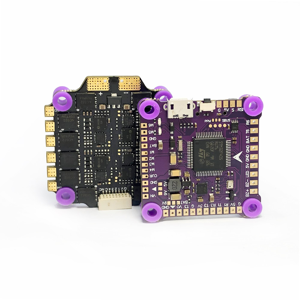 F405 V3 3-6S 30X30 FC & BLHELIS 50A 60A ESC FPV Stack BMP280 F405 Flight Controller 4in1 ESC สําหรับ RC FPV Freestyle Drone รุ่น