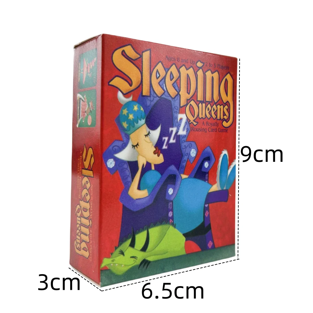 Sleeping Queens 1&2 Board Game The Rescue Card Game A Strategy the Ladybug Queen