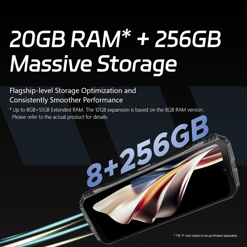 World Premiere DOOGEE S Cyber Rugged Phone 6.58" 90Hz IPS Screen 10800mAh Large Battery 8GB+256GB 50MP AI Main Camera Android 14