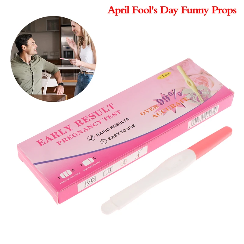 ปลอม Prank Joke ทดสอบการตั้งครรภ์บวก Fool 'S Day ตลก Fidget ของเล่นผู้ใหญ่ผู้หญิงผู้ชายสนุกแฟนของเล่น