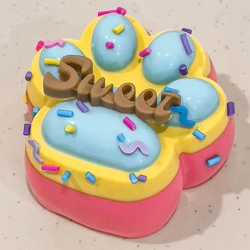 Kawaii Rainbow Cat's Paw антистрессовая мягкая игрушка для ног, игрушка для сжимания Fidget, моти Squishy, игрушки для снятия стресса