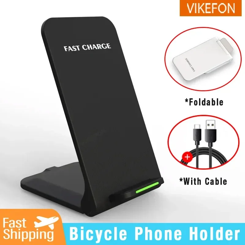 Cargador inalámbrico de 30W para iPhone, soporte de teléfono, carga rápida para Samsung Note 20/10, S21, Ultra plegable, 15, 14, 13, 12 Pro Max