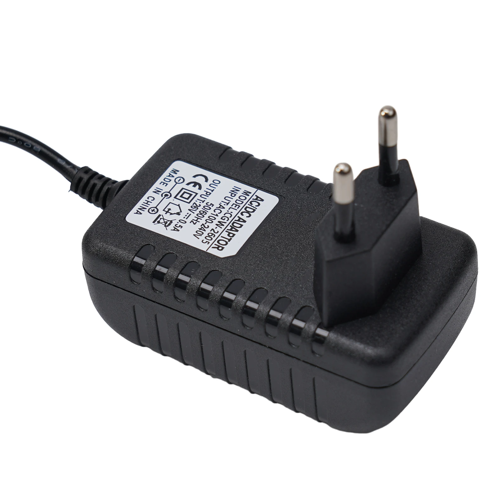 ​ ​ Adaptador de cabo de carregamento com plugue UE 26V 0,6A para Grundig VCP3830 Acessórios para aspirador de pó portátil sem fio ​