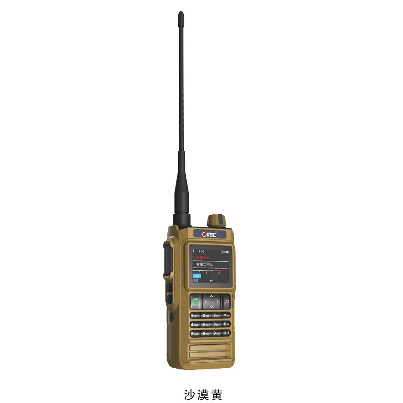 VR-N76 Walkie Talkie VHF/UHF 136-174/400-470 With GPS Positioning IP67 Waterproof Bluetooth APRS Function Ham Two Way Radio