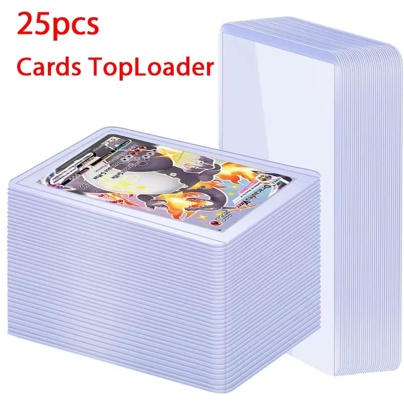 Porta carte da gioco Porta carte da gioco Parte superiore giocattolo in plastica dura PVC per protezioni Regalo di archiviazione commerciale 3 x 4 pollici
