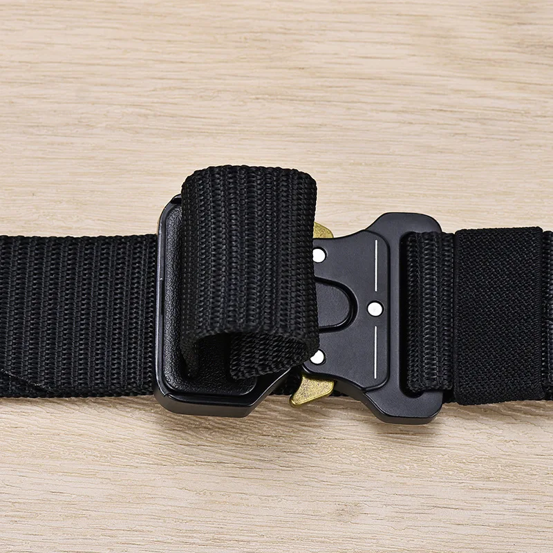 Männer Gürtel Outdoor Jagd Taktische Herren Gürtel Multifunktionale Kampf Überleben Hohe Qualität Leinwand Nylon Herren Gürtel Sport Gürtel