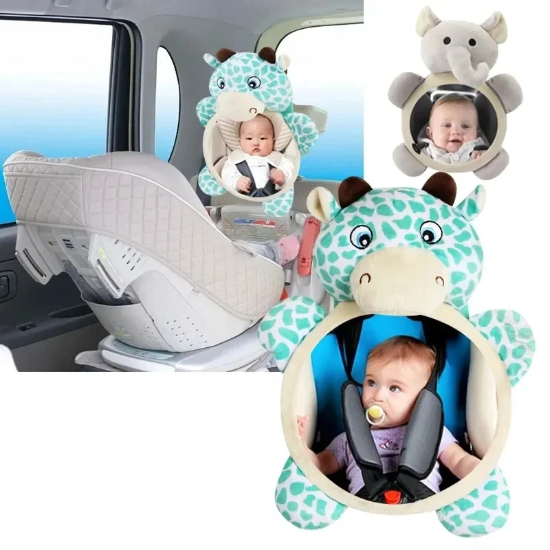 Babyautospiegel Veiligheid Autostoelspiegel Achterzijde autostoelspiegel Breed kristalhelder zicht Onbreekbaar Auto Kindermonitor