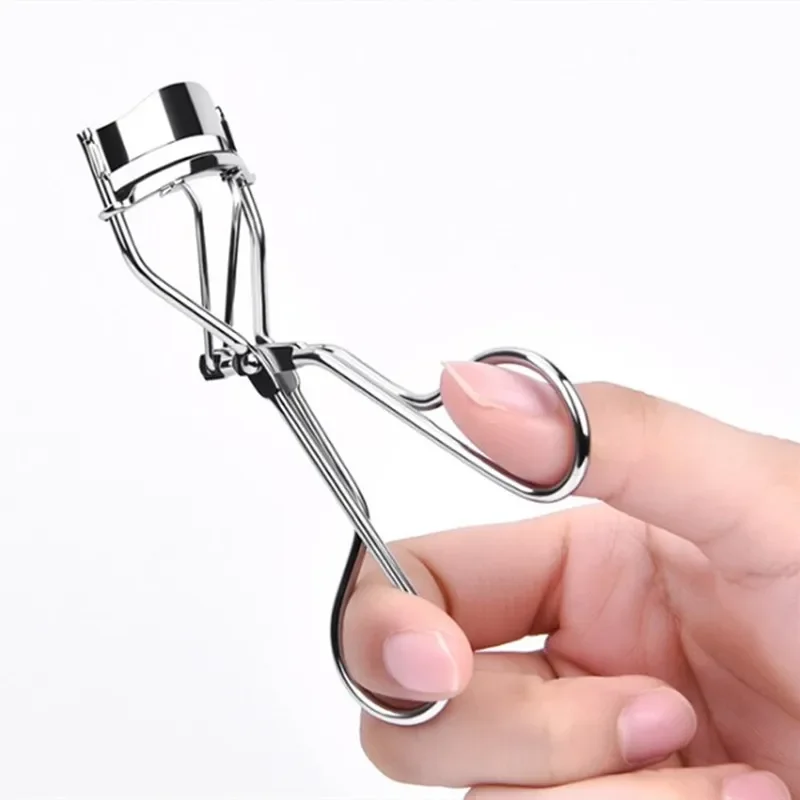 1 Máy Tính Màu Đen/Trắng Bạc Cong Mi Thép Không Gỉ Mi Đựng Mỹ Phẩm Trang Điểm Mi Uốn Lông Mi Dụng Cụ