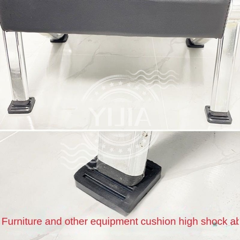 Anti Vibration Pad Air Conditioner Rack Rubber Raised Base Non-slip Damper Shock Absorber Furniture Mats Air Conditioner Parts