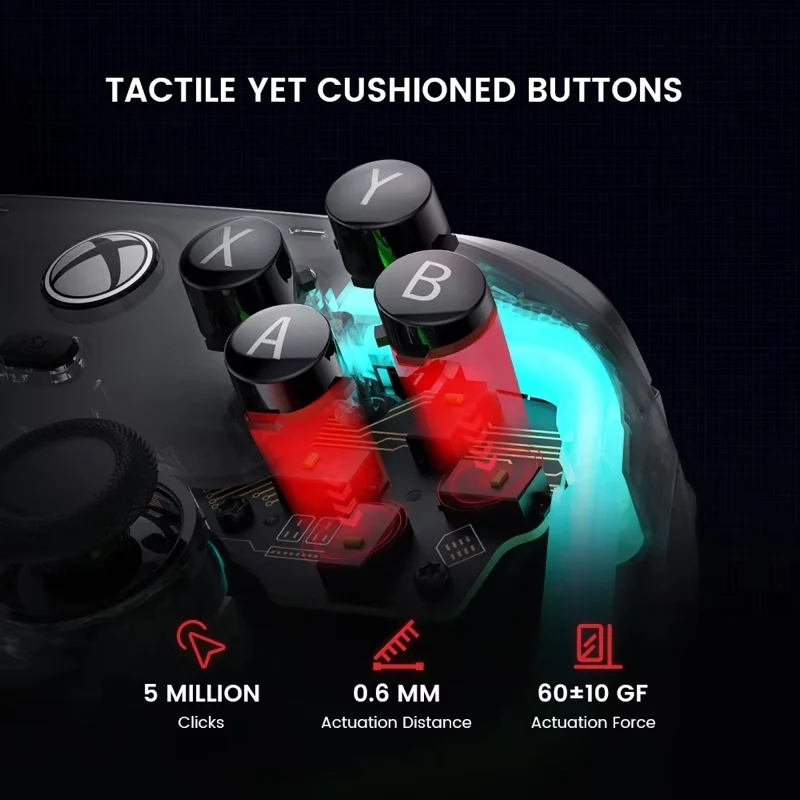 GameSir Kaleid Xbox Controller Kabelgebundenes Gamepad für Xbox Series X, Xbox Series S, Xbox One-Spielekonsole, mit Hall-Effekt-Joystick
