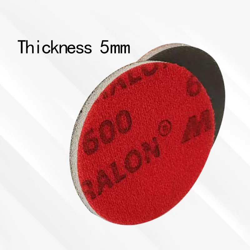 Mirka abralon 3 Polegada esponja lixa espuma apoiado gancho loop polimento disco 75mm aperto disco reunindo folhas para carro