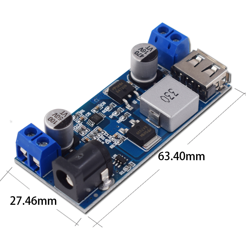 DC-DC 24V/12V do 5V 5A Step Down Power Supply Buck Converter Replace LM2596S Regulowany moduł ładowania USB Step-down do telefonu