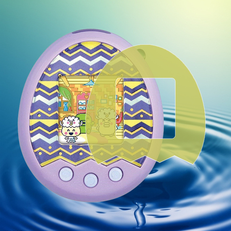 仮想デジタルペットゲーム機,電子機器,5個,ゴールドTpu保護フィルム,改ざん防止用