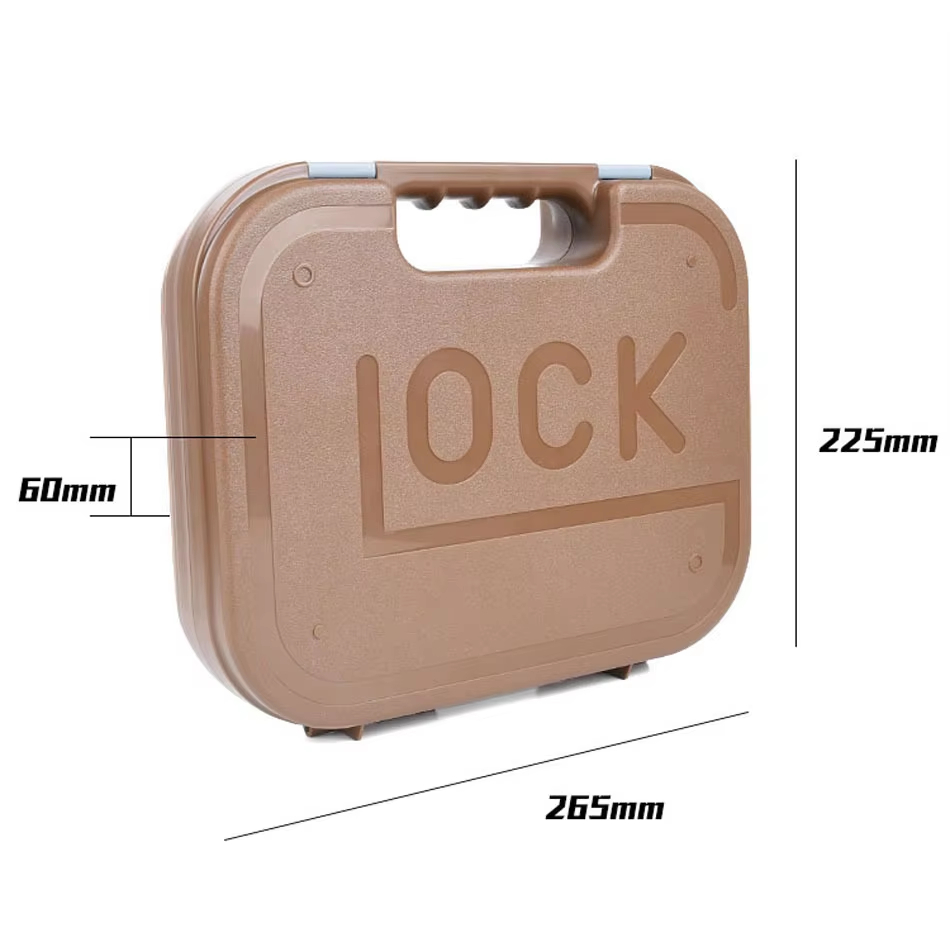 GLOCK ABS Caso Protetor Hard Shell Ferramenta Caixa de Armazenamento Acolchoado Forro de Espuma Suporte de Acessórios de Caça
