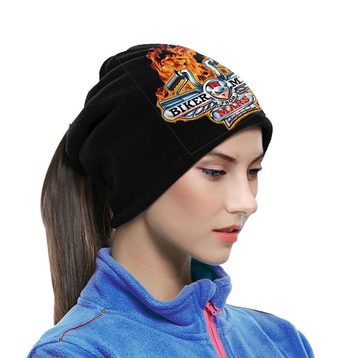 Байкерская мышь от Mars в ретро стиле, регулируемый воротник, бандана, шарф, мягкий головной убор, защита от солнца