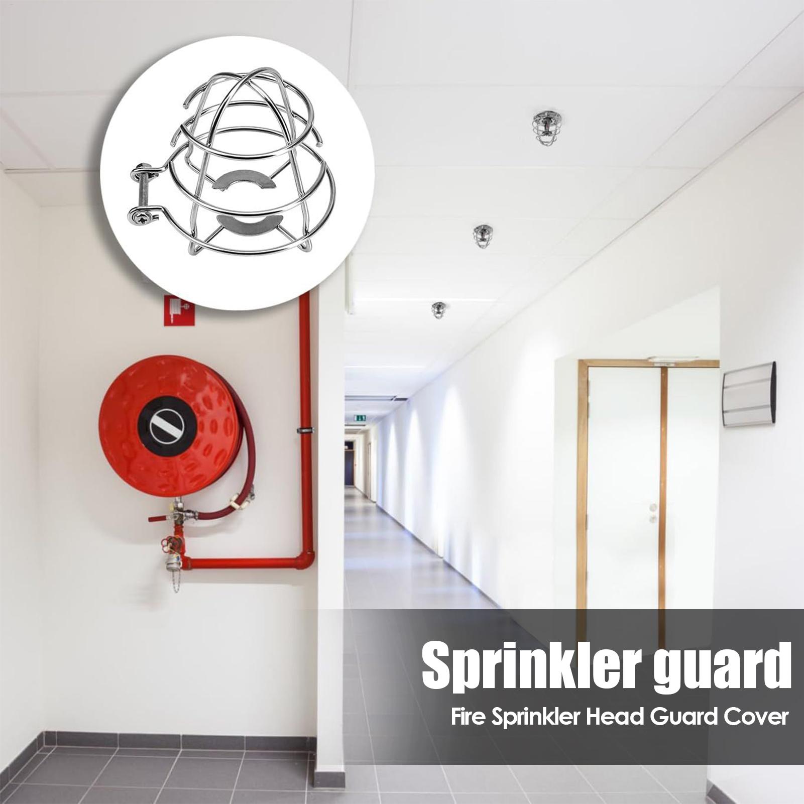1Pc new Cage Fire Sprinkler Head Guard Cage Protector Fire Extinguishing System Sprinkler Bracket Protective Shielda