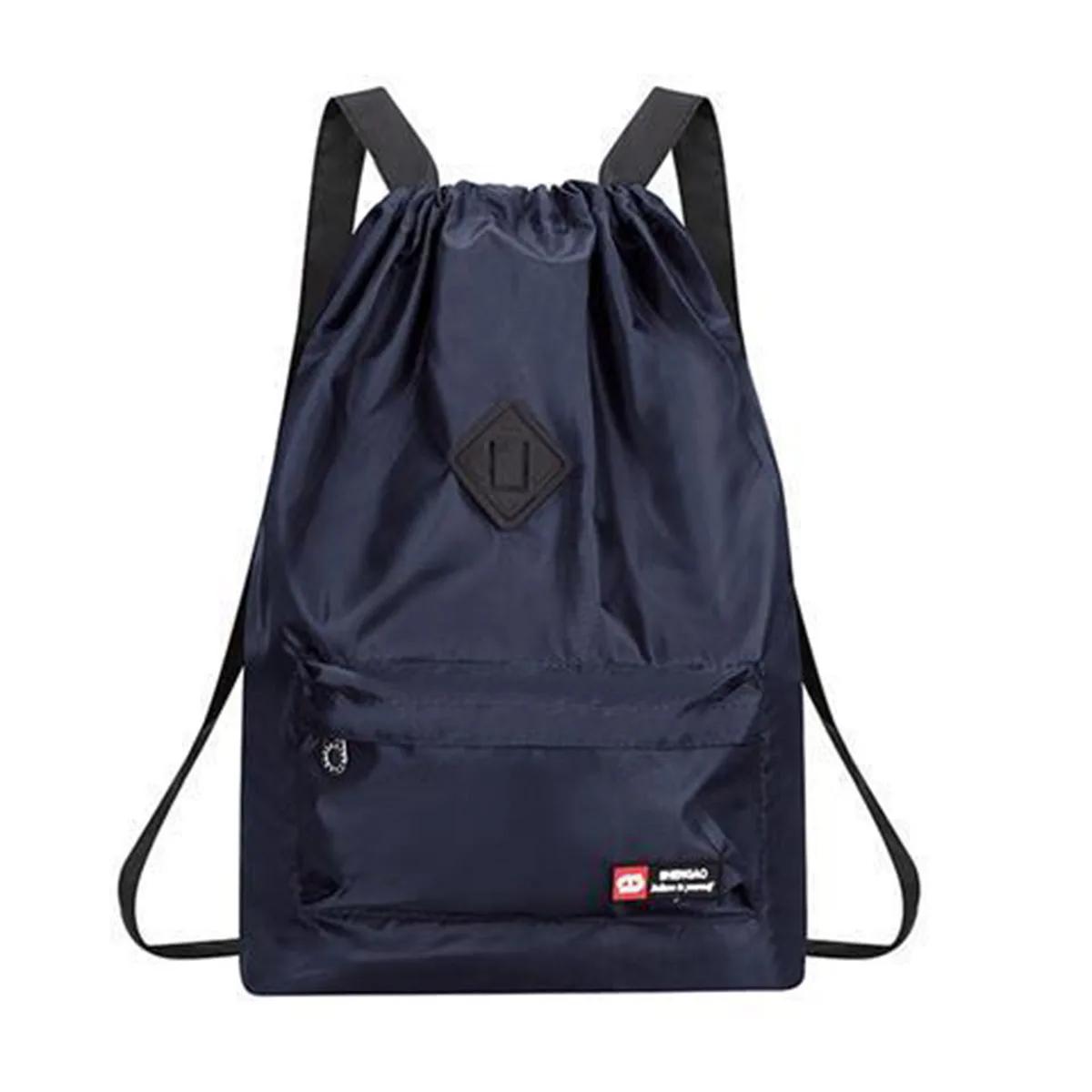 ผู้หญิงกลางแจ้ง Oxford ผ้า Drawstring กระเป๋าไนลอนน้ําหนักเบากีฬากระเป๋าเป้สะพายหลังขนาดใหญ่ความจุกระเป๋าเดินป่าอเนกประสงค์