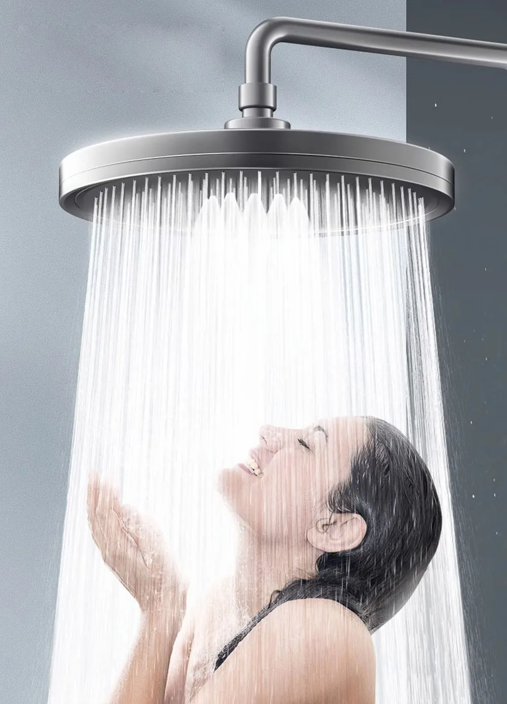 6 Modi Regenduschkopf Badezimmer Hochdruck Top Regenduschköpfe Duscharmatur Zubehör mit Filter