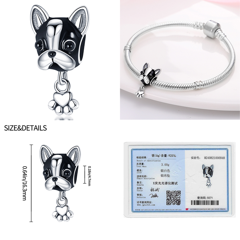 S925 Sterling Silber Eule Eichhörnchen Bär Igel Niedlichen Tier Serie Kreative Charms Perlen Fit Pan Original Armbänder DIY Schmuck