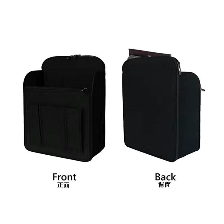 Multi-Pocket Insert Bag Organizer for Longchamp Backpack Storage Bag Felt Backpack Inner Bag Liner Bag
