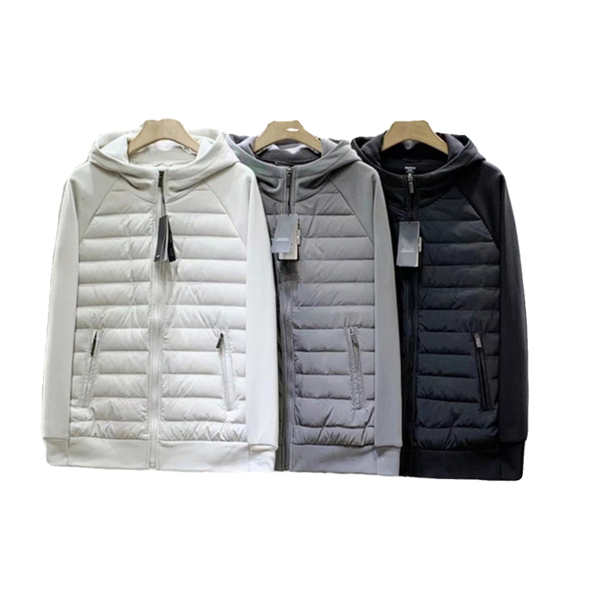 Novo Casaco de Aodão Leve e Confortável com Capuz em Cor Pura para Homens, Casual e Versátil